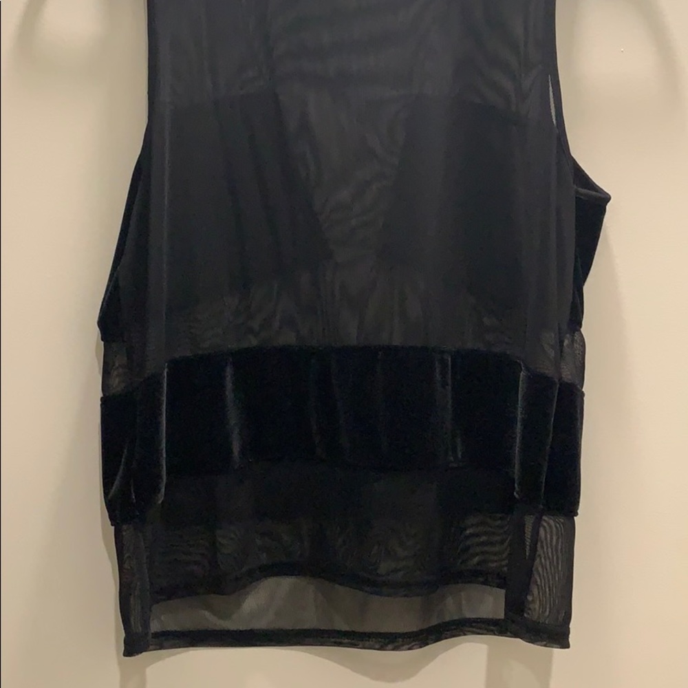 Velvet Block Shirt Nwot View 3